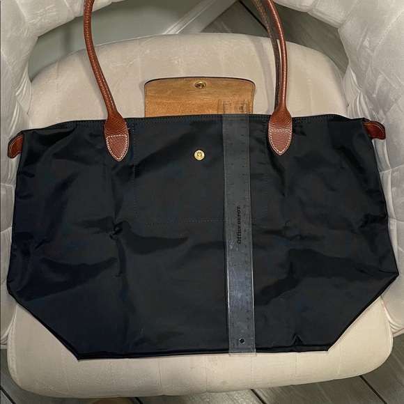 Large Black Longchamp Tote Bag - Picture 15 of 16